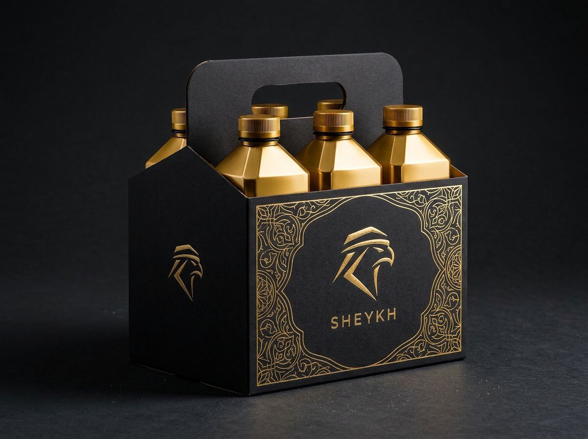 Gold Bottle — 6-PACK CARRIER
