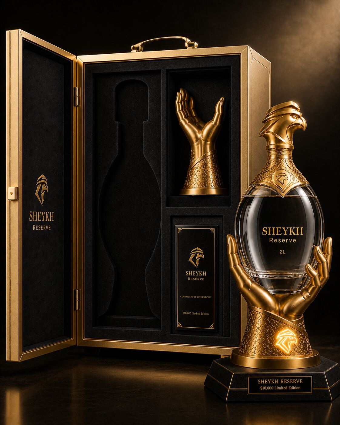 SHEYKH Reserve 2L — PRESENTATION TRUNK · CERTIFIED